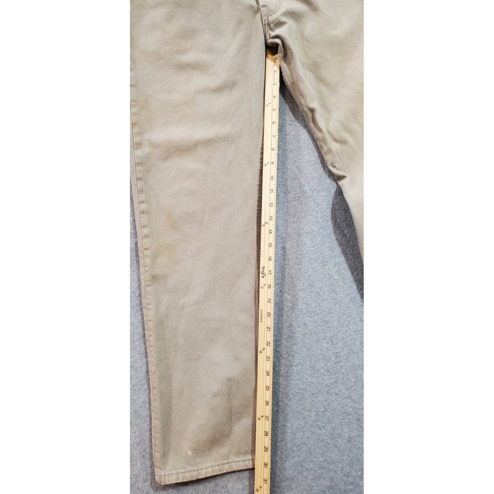 Vintage‎ Levis 511 Mens Beige Jeans 38x32 Y2K - Picture 5 of 16